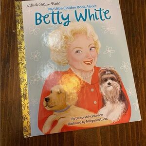 A Little Golden Book About Betty White NEW
